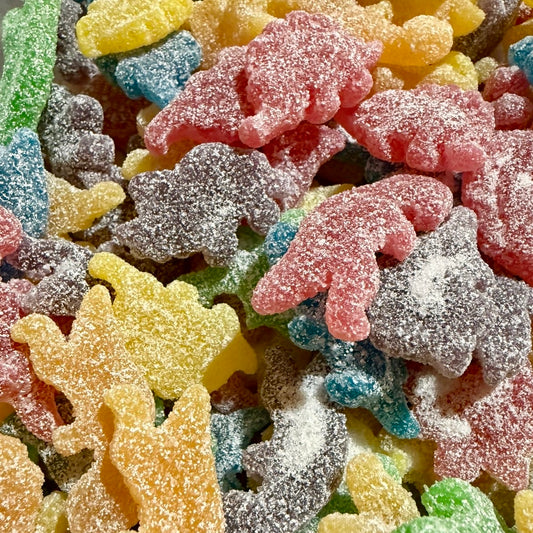 Dinosaures acidulés 100g