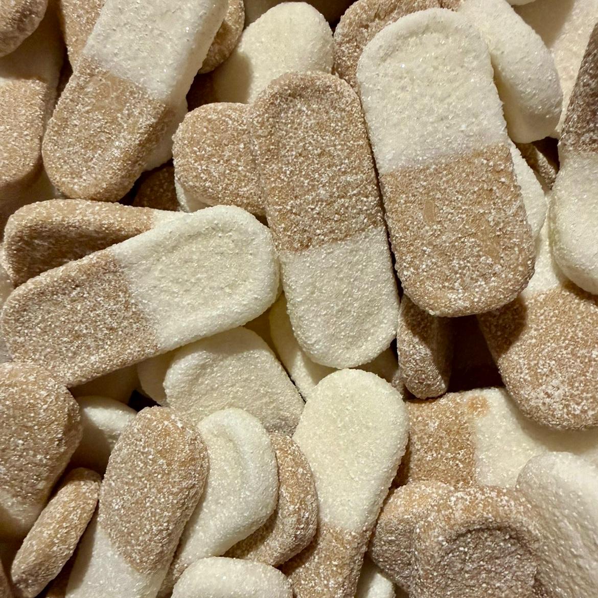 Bonbons mini langues cola sucrées 100g halal