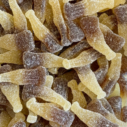 bouteilles cola sucré 100g
