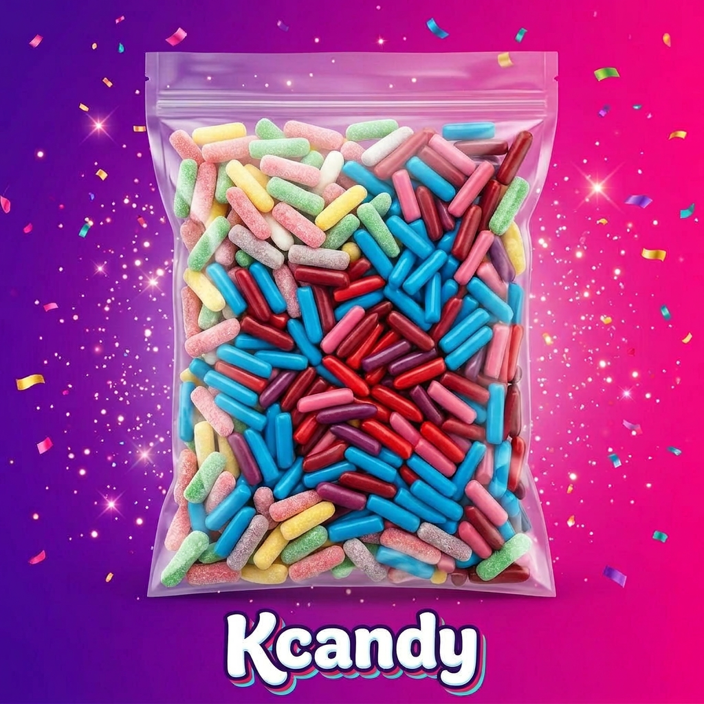 MIX HITSCHIES KCANDY - Hitschies fruits rouges / framboise / mix lisses et acidulés
